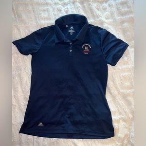 Oakmont Country Club U.S. Amateur women’s golf polo. Navy blue. Size S